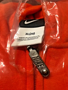 OSU Oklahoma State Nike Hoodie Sweatshirt Men's 2XL size 20 orange w black - Picture 1 of 2