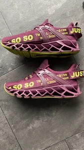 Women's Gym Shoes JLeap JustSoSo US Size 8 UK 6 Athletic Shoes Maroon Gym Core - Picture 1 of 12