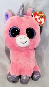 MAGIC the Pink Unicorn - Ty 6" GLITTER EYES  Beanie Boos  NEW with MINT TAGS - Picture 1 of 1