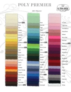 Poly Premier Color Swatch Card - Picture 1 of 12