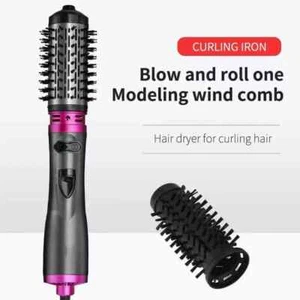 Multifunktionale 3 in 1 Heißluft automatisch rotierende Haartrockner Bürste Locken - Bild 1 von 7