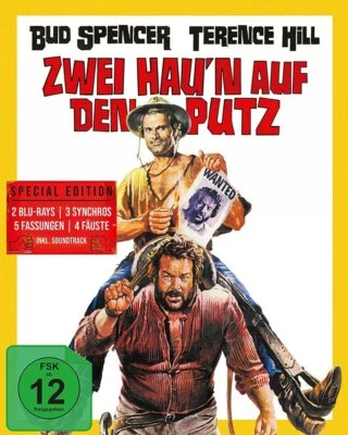 Hügel der blutigen Stiefel/Zwei haun auf den Putz -Mediabook # 2-BLU-RAY+CD-NEU - Bild 1 von 4