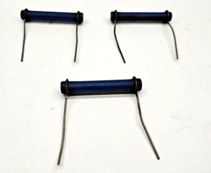 CANTIDAD DE 3 RESISTENCIAS DE CARBONO SÓLIDO VINTAGE 6K HUESO DE PERRO 1 VATIO - Imagen 1 de 1