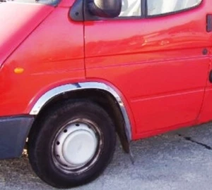 Vorne Radlaufleisten links rechts Chrom Satz für FORD TRANSIT Bj. 1986-1994 - Bild 1 von 5