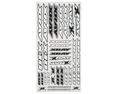 XRAY X10 Sticker Sheet (White) [XRA397371] - Image 1 of 2