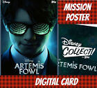 2020 Disney Mission Poster Artemis Fowl Debut Collection Topps Collection Digital
