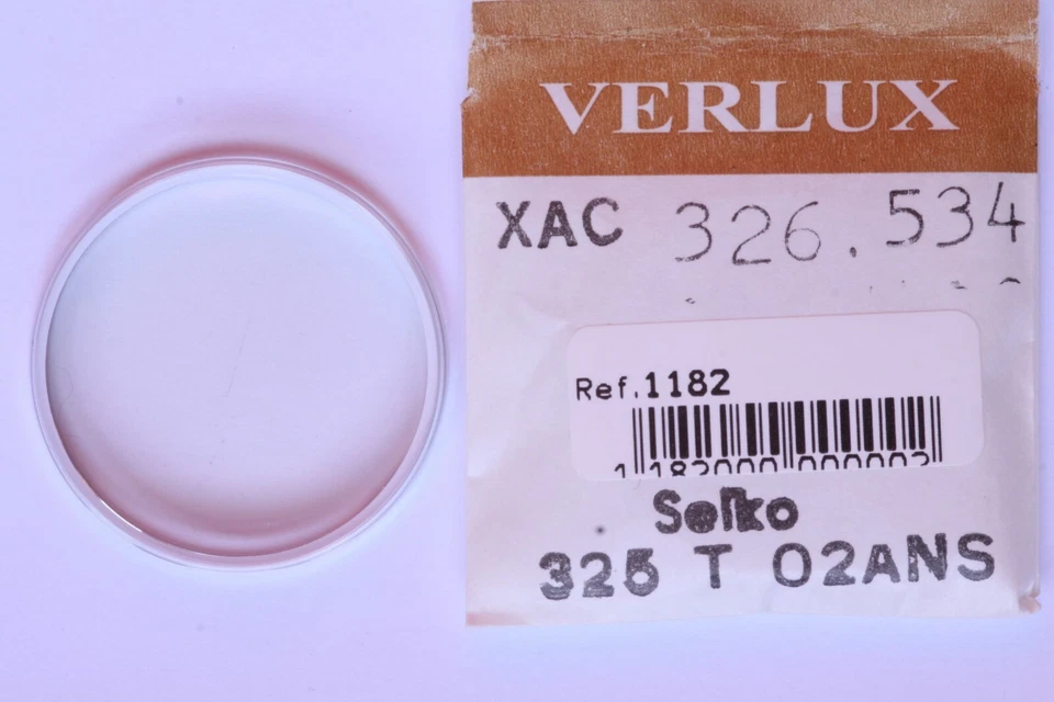 Seiko 325T02AN S Vetro Crystal Glass Uhrenglas Verre per 4006-7020 4006-6000