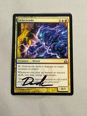 MTG Gelectrode Artist Proof and Signature Signed Scott - Image 1 of 2