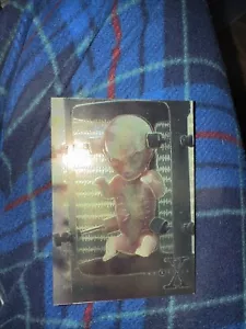 X-Files Season 1 1995 Topps Finest Chromium Card X2 The Erlenmeyey Flask - Picture 1 of 2