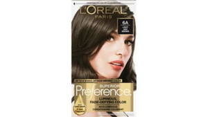 L'Oreal Superior Preference Light Ash Brown 6A Rich Luminous Fade-Defying Color - Picture 1 of 5