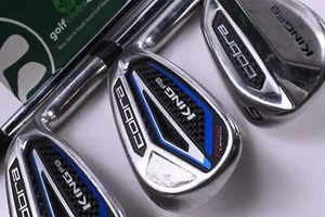 Cobra King F8 One Length Irons / 5-PW+GW / Regular Flex One Flighted Shafts - Picture 1 of 7