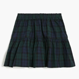 Crewcuts Girls Black Watch plaid poplin skirt size 15-16 NEW - Picture 1 of 7