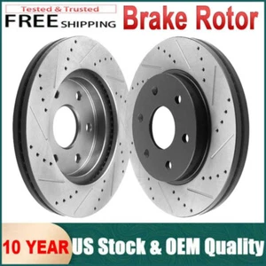 Rotores de freno traseros para rotor de freno Saturn Outlook Chevy Traverse 330 mm con 6 lengüetas - Imagen 1 de 8