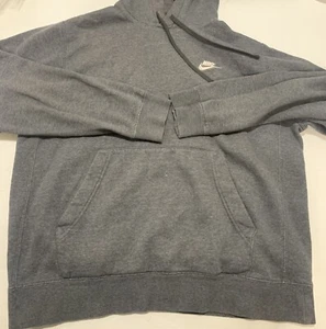 Nike Sweater Boys Size M Gray Hoodie - Picture 1 of 8