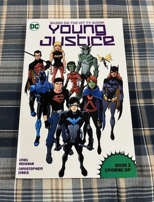 Young Justice Volume 2 Book Two Growing Up TPB DC Comics - Image 1 of 2