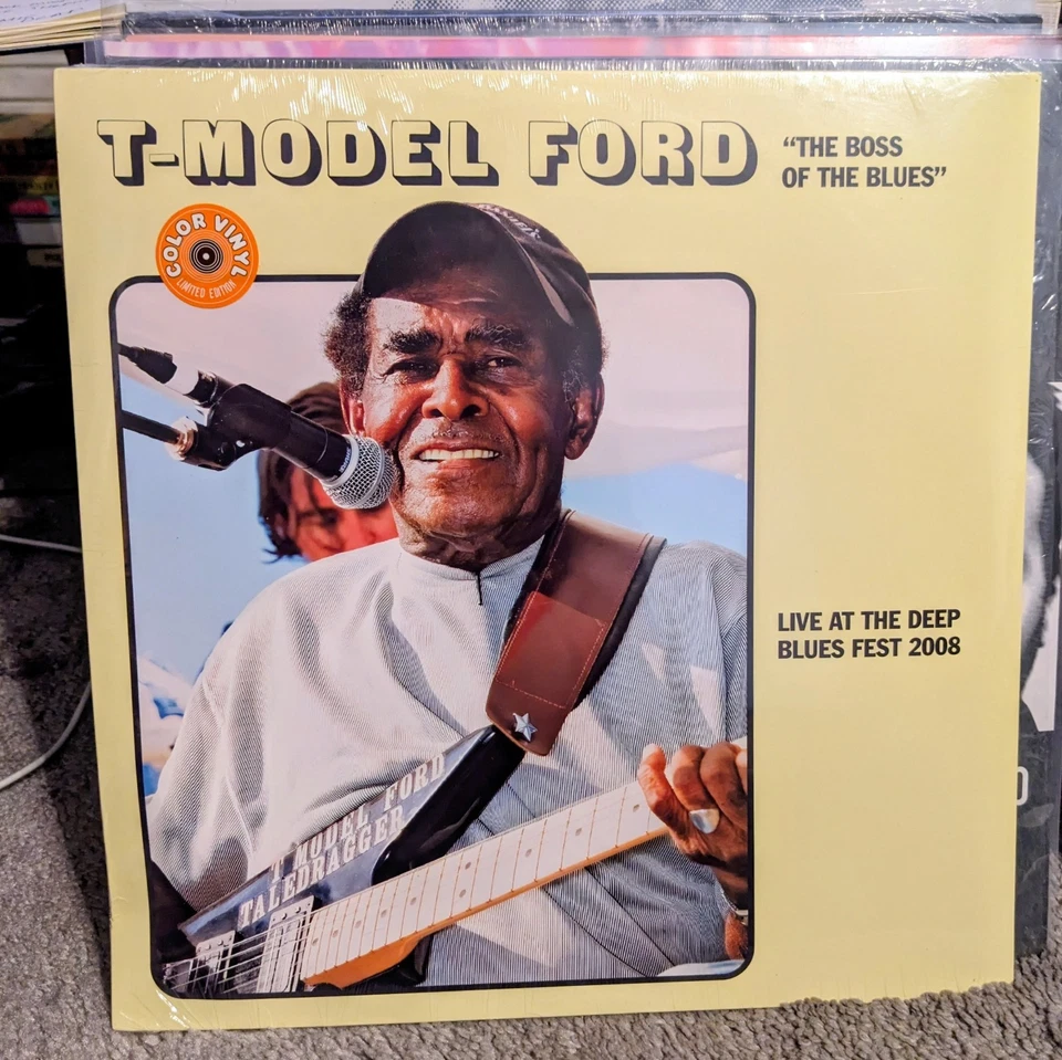 T-Model Ford Live At The Deep Blues 2008 Vinyl Record Limited Orange Alive0226-1 - Image 1 of 4