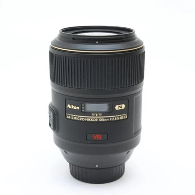 Nikon AF-S VR Micro-NIKKOR 105mm F/2.8G IF-ED (montaje Nikon F) #181 -casi como nuevo- Foto 1 de 4