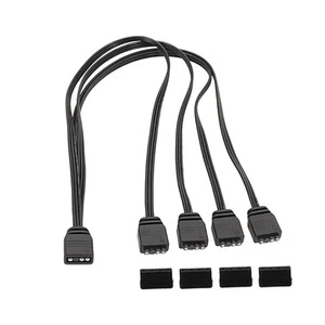 Convenient 5V 3Pin ARGB Splitter Cable Expand Your Lighting System with Ease - Afbeelding 1 van 10