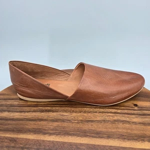 Zapatos sin cordones Miz Mooz Kimmy Flats para mujer 9.5 41 cuero marrón D'Orsay carrera - Imagen 1 de 7