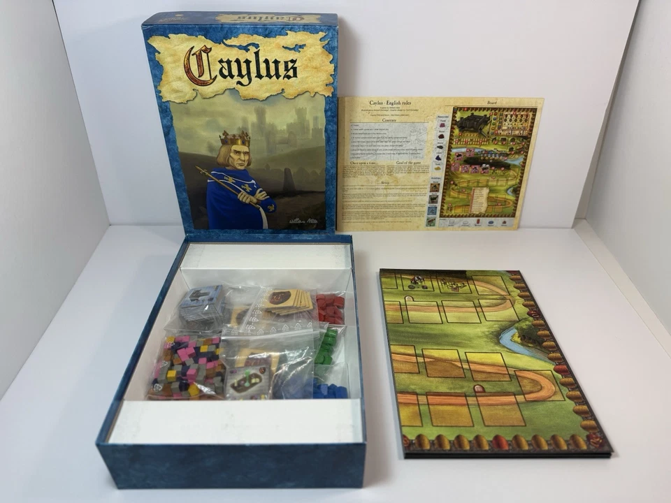 Caylus Board Game Ystari Rio Grande Games Medieval Strategy English/French 2005 - Image 1 of 4