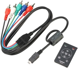 Fujifilm HD-S2 HD Component Cable and Remote Control for FinePix S2000HD - Picture 1 of 1