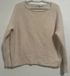 Naked Cashmere Ivory Beige Kaschmir Boxy Strick Pullover Gr. XS - Bild 1 von 10