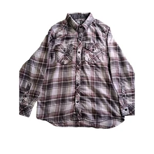 Damenbluse BKE kariert Button Down Größe M - Bild 1 von 11