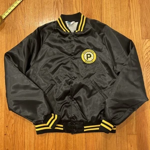 Chaqueta de satén Turfer Providence Bruins de colección talla M Starter Boston Bruins rara - Imagen 1 de 7