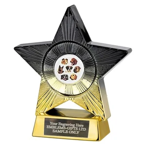 Trofeo de 110 mm (SM1) Grabado Gratis Exposición Canina Superstar Award - Imagen 1 de 2