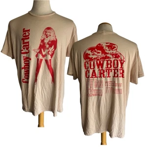 BEYONCE (2024) Official COWBOY CARTER Marlboro US Tour Dates T-Shirt Size XL - Bild 1 von 6