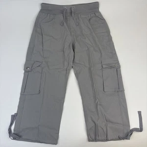 Mujeres Aire Libre Senderismo Capri Pantalón Carga Secado Rápido Informal Caminar Gris Talla L Nuevo sin Etiquetas - Imagen 1 de 10
