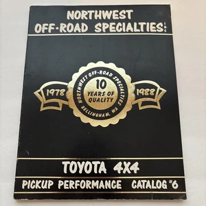 1978-1988 Toyota 4X4 Pickup Performance Katalog #6 - Bild 1 von 11