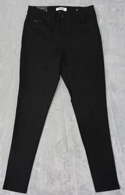 Pantalones de mezclilla ajustados Nine West para mujer talla 4/27 negros elásticos cigarrillo tiro alto nuevos con etiquetas Foto 1 de 4