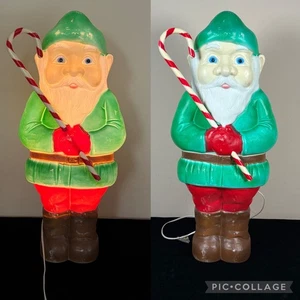 Vintage Union Products Christmas Elf Blow Don Featherstone 28" Green  Yard Decor - Picture 1 of 10