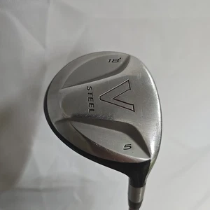 RH TaylorMade V Acciaio 5 Legno 18 Gradi - Asta Rigida Flex M.A.S Grafite 43" - Foto 1 di 14