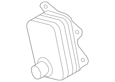 Enfriador de aceite original Audi 06L-117-021-G Foto 1 de 2