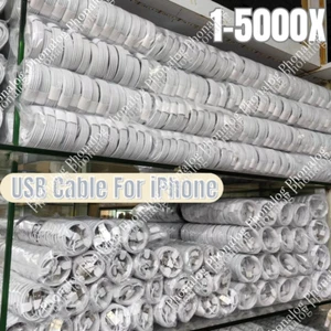 USB Charger Cable Cord For Apple iPhone 6 7 8 X XR 11 12 13 14 Pro Max Wholesale - Picture 1 of 13