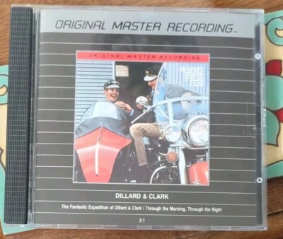  MFSL CD 2 LPs on 1 CD Dillard & Clark  Fantastic Expedition/Through the Morn. - Imagem 1 de 3