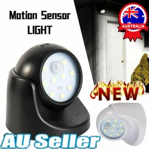 360 Battery Operated Indoor Outdoor Garden Motion Sensor Security LED Light WZ - Picture 1 of 16