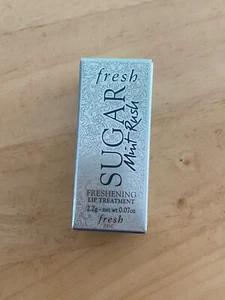 BNIB FRESH SUGAR Freshening Lip Treatment Mint Rush mini .07 oz lip balm - Picture 1 of 1