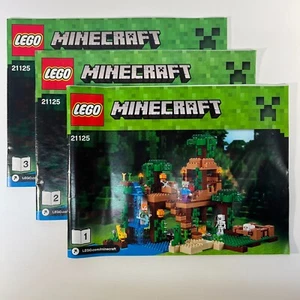 Manual Only - Lego 21125 Minecraft 1 / 2 & 3 - Bild 1 von 3