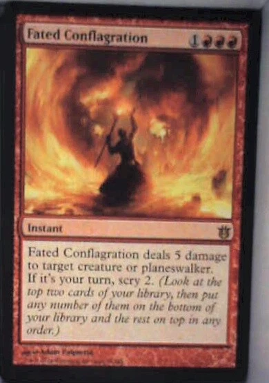 Fated Conflagration - Born of the Gods: #94, Magic: The Gathering Nm R111 - Image 1 of 1