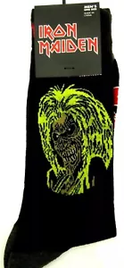 Calze Iron Maiden Crew ~ Eddie the Head ~ Uomo Taglie 7 - 12 ~ Un paio - Foto 1 di 3