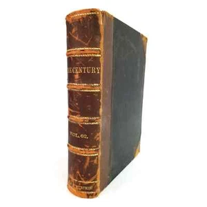 The Century illustrated Antique Magazine May through October 1901 Bound Volumes - Foto 1 di 9