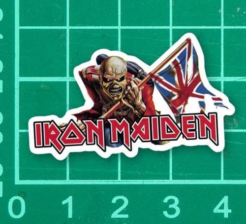 POPART Iron Maiden Skeleton Sticker Decal band album