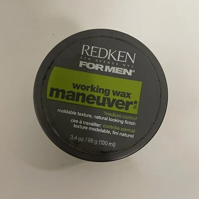 Manobra de cera de trabalho Redken para homens 3,4 oz - Imagem 1 de 2