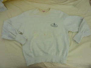 Vintage 90s Craft Master Sports Crewneck Sweatshirt Early 1900s Style- Very Worn - Picture 1 of 12
