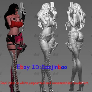 Devil Girl Wih Gun 1/4 Figure 3D Print Model Kit Unpainted Unassembled 45cm - Picture 1 of 3