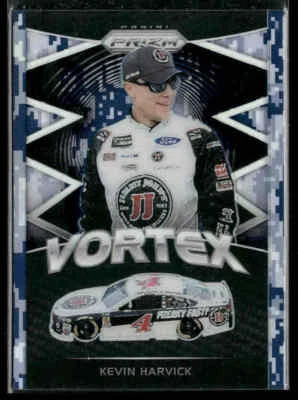 2018 Panini Prizm #51 Kevin Harvick Camo Prizm - Image 1 of 2