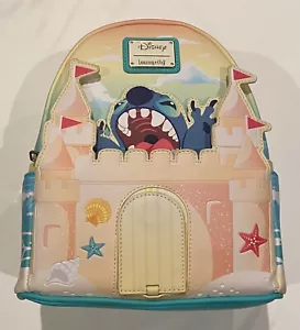 Loungefly Disney Sandburg Stich Mini-Rucksack Neu mit Etikett neu - Bild 1 von 11